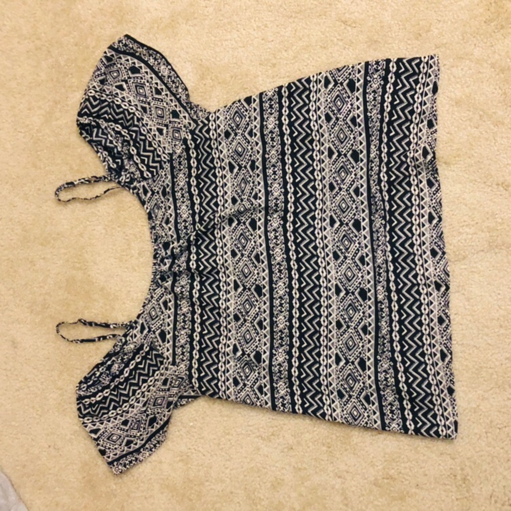 Very cute off the shoulder blouse!